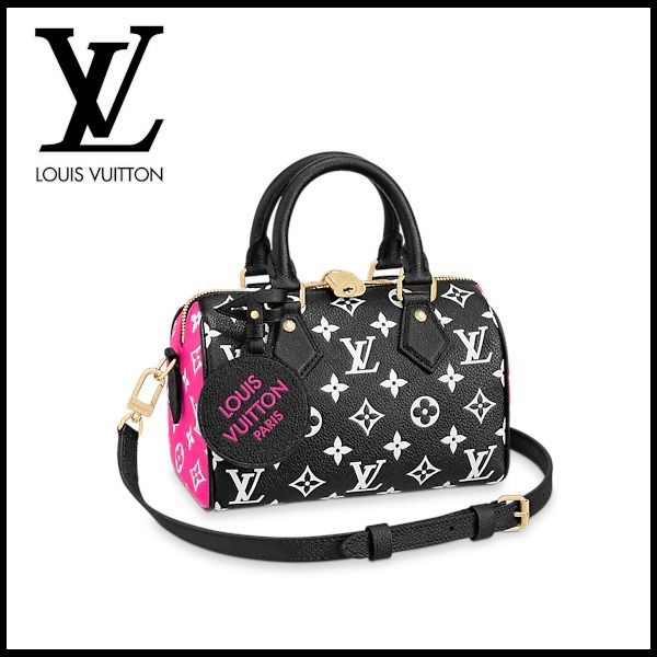 《可愛すぎ》ルイヴィトン スピーディバンドリエール 20 偽物 ショルダーバッグ 2色 M46118